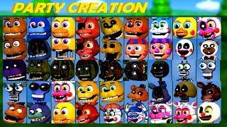 PLAY AS ANIMATRONICS!!.. FNAF WORLD: The Return to Nightmares