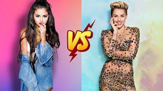 Selena Gomez VS Miley Cyrus  Transformation Of Two Disney Stars