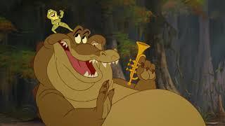 The Princess and the Frog | Tiana and Naveen meet Louis the Jazz Playing Alligator | Disney Princess