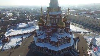 St. Michael's Cathedral aerial video