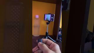 Bluetooth selfie stick R1 tripod with remote | review. #selfie #selfiestick #selfiestand #ytshorts