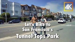 Biking the Marina District of San Francisco