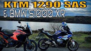 KTM 1290 SAS & BMW XR spirited ride