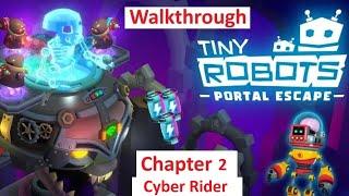 Tiny Robots Portal Escape Walkthrough Chapter 2 Grandpa's Friends Level 5 Cyber Rider