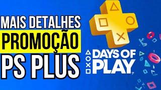 MAIS DETALHES SOBRE PROMOÇÃO PS PLUS NA DAYS OF PLAY e JOGO LIBERADO EM BETA PARA ASSINANTES !!