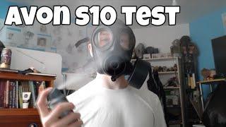 Gas mask test - avon s10