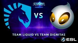 Road to Blizzcon Europe: Team Liquid vs Team Dignitas Game 3
