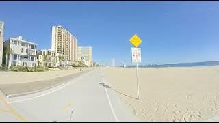 Long Beach bike path