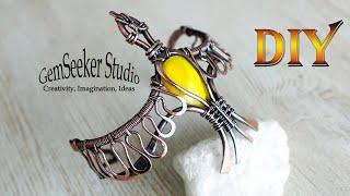 Easy Wire Bracelet DIY Anyone Can Try! Hammering Lesson for Beginners.