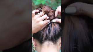 Perfect Voluminous Bun In 5 Steps  | Knot Me Pretty | #Shorts