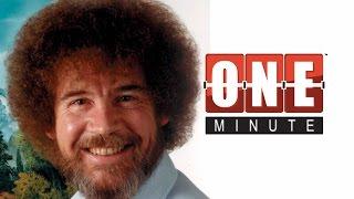 Bob Ross the Happy Painter - Epic Artist Series - One Minute History