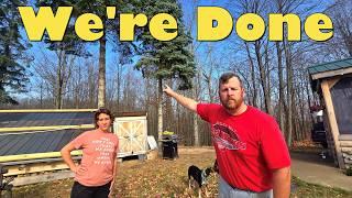 The End of an Era: Why This Relationship Couldn't Continue- Solar/Wood Shed Expansion Part 2