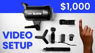 Creating a High-Quality YouTube Studio Under $1,000