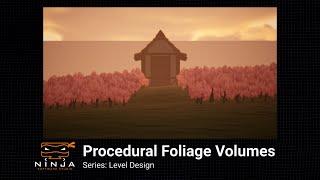 Using Procedural Foliage Volume Tools in Unreal Engine 4 | Level Design Collection