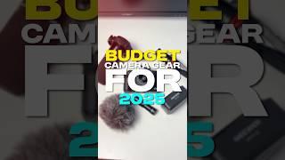 Budget Camera Gear for Content Creation #shorts #tech #camera