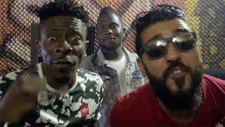 Shatta Wale  - Fun in the SM studio