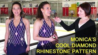 Create Your Own Rhinestone Pattern, Women's Ice Skating Costume