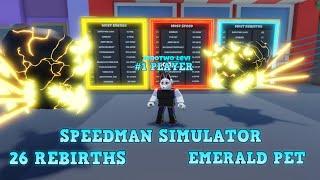 TOP 1 PLAYER IN SPEEDMAN SIMULATOR *WOW*