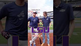 Atlanta Braves players reveal their COLLEGE OFFERS…️ #shorts