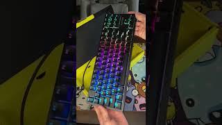 Hator Rockfall Mecha TKL. Распаковка + Тайпинг