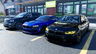 The Crew Motorfest | 956HP BMW M5 CS F90 vs 1001HP Mustang Dark Horse, 960HP Hellcat Redeye, +