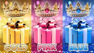 Choose Your Gift...! Gold, Pink or Blue⭐️ How Lucky Are You?  Quiz Shiba