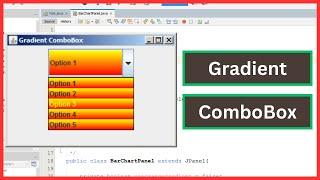 Java Tutorial - Create Gradient Combobox In Java Swing Netbeans [With Source Code]