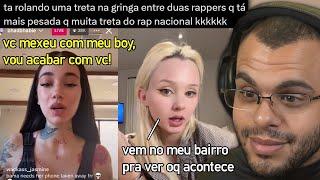 VIRALIZA NA GRINGA TRETA ENTRE DUAS RAPPERS QUE JÁ TÁ MELHOR Q AS TRETA DO TRAP NACIONAL