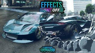 Need for Speed Unbound - How To Turn Effects On/Off Completely!