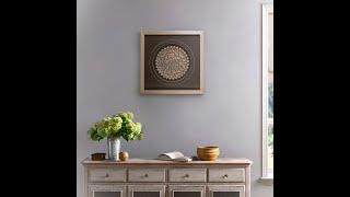 Exquisite Persian Toreutics Copper Wall Art,  Persian Garden Design | Craftestan