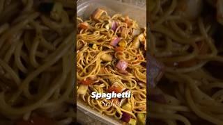 SPAGHETTI SALAD  #shorts #pastasalad #spaghettisalad