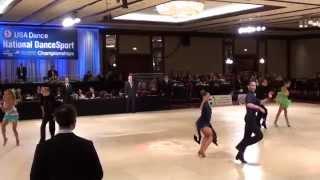 2015 U.S. National Youth Latin Championship in Baltimore ~ Mike & Sophia ~ Jive