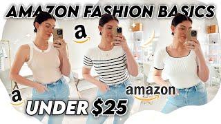 AMAZON FASHION BASICS UNDER $25!