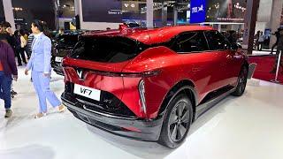 New 2025 VinFast VF 7 - Ultimate Electric Compact Crossover SUV Interior Exterior