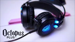 Обзор игровых наушников Sades SA-912 Octopus Plus