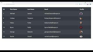 Vue JS Request API using Axios display in table