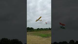 Rc Plane Flag Towing happy Independence Day #shorts #india #flag