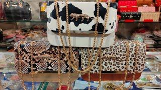 Animal prints imported sling bags || Single piece bhi wholesale rate par le