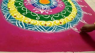 Pongal special rangoli designs | Sankranthi muggulu | Pongal pot kolam | Easy sankrati muggulu