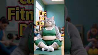 fat cat story of success  #cat #kitten #shorts