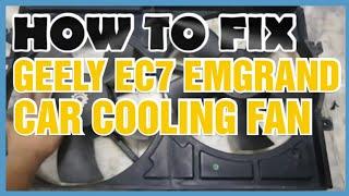 FIXING CAR COOLING FAN || DTech TV