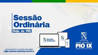 Sessão Ordinária | Câmara Municipal de Pio IX | 02.12.2024