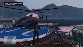 Grand Theft Auto V Durch die Seeminen, bis zur feindlichen Yacht.