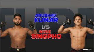 NYKE SINGPHO VS ANUBHAV KUMAR /ATURTO 2.3 / PRO BANTAMWEIGHT BOUT/FULL MATCH