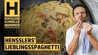 Schnelles Hensslers' Lieblingsspaghetti Rezept von Steffen Henssler