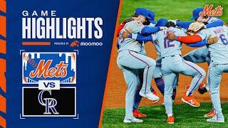 Mets vs. Rockies Game Highlights (6/6/25) | MLB Highlights