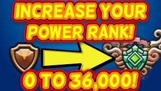 BEST Tips To INCREASE YOUR POWER RANK In Trove | 0 - 36,000 PR!