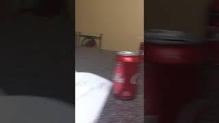 Drinking soda challenge