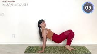 8 Min EASY HOME WORKOUT 10 / NO EQUIPMENT / Elizaveta Shubina