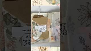 Junk journal with me!  Vellum & collage